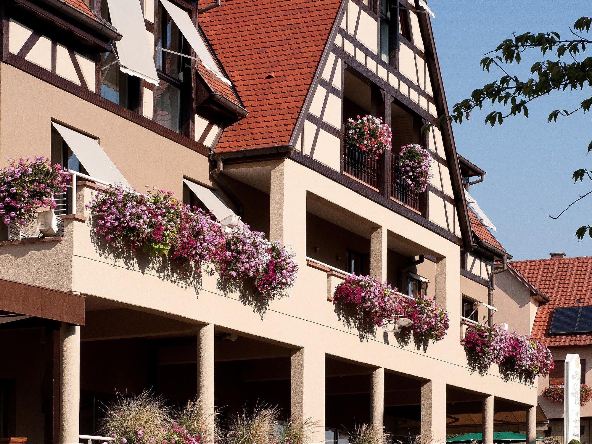 Logis Hotel Le Parc & Spa Saint-Hippolyte  Eksteriør bilde
